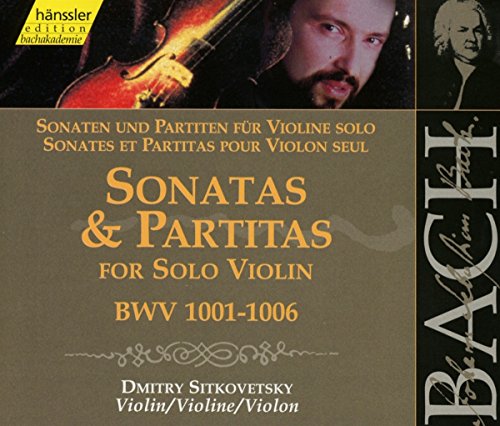 DMITRY SITKOVETSKY - SONATAS UND PARTITAS, BWV 1001 - CD image 1