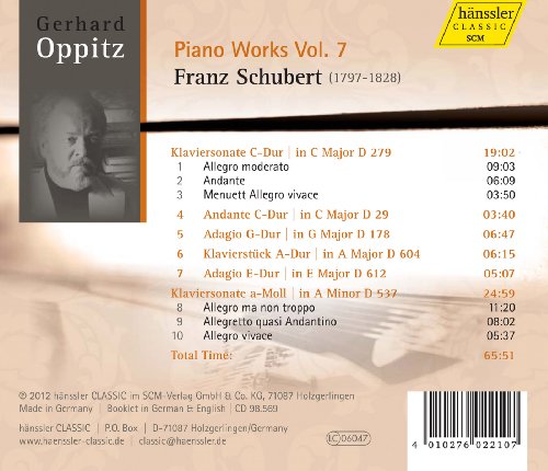 Franz Schubert - : Piano Works - CD image 2