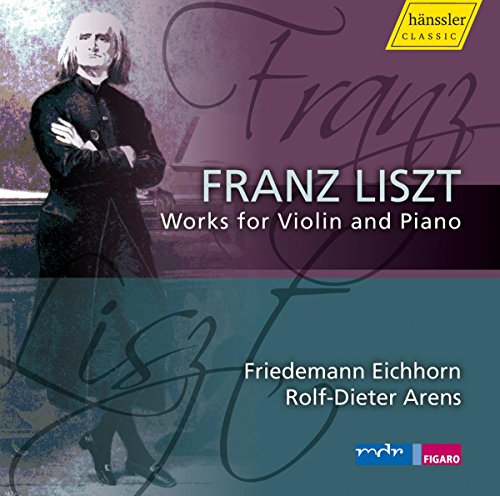 ARENS EICHHORN - LISZT: WORKS FOR VIOLIN AND PI - CD image 1