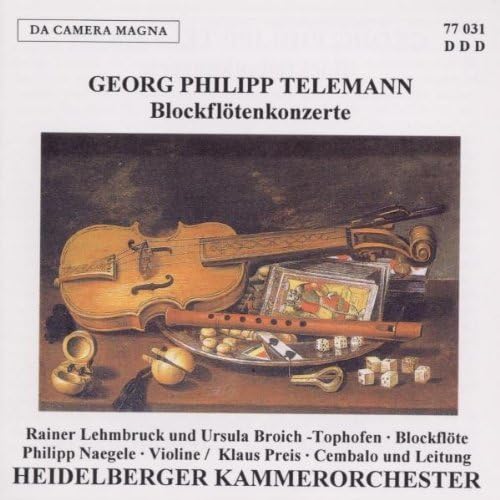 LEHMBRUCK/BROICH-TOP - CONCERTS FOR RECORDER - CD image 1