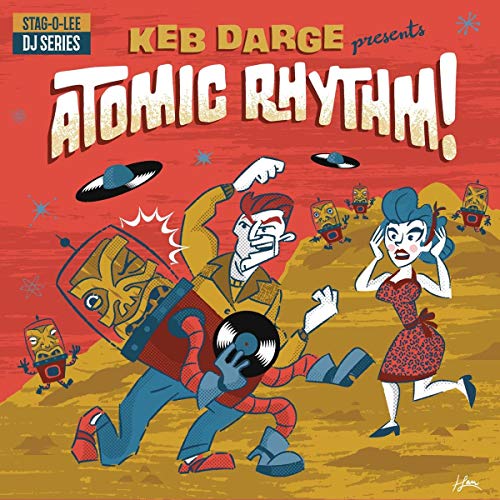VARIOUS ARTISTS - KEB DARGE PRESENTS ATOMIC RHYT - Vinyl Record image 1