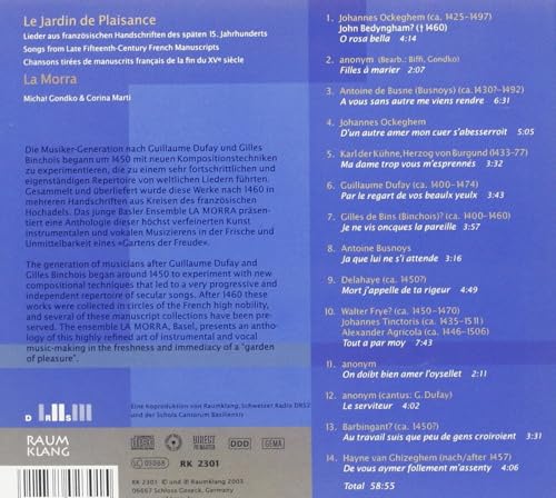 LA MORRA - VARIOUS:LE JARDIN DE PLAI - CD image 2