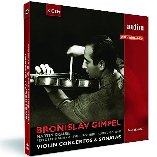 Leos Janacek - Bronislav Gimpel: Violin Concertos & Sonatas - CD image 1