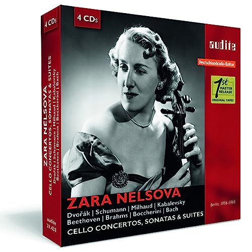 Zara Nelsova - : Cello Concertos Sonatas & Suites - CD image 1