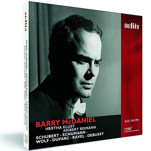 Barry McDaniel - : Schubert/Schumann/Wolf/Duparc/Ravel/Debussy - CD image 1