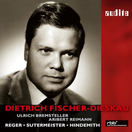 Dietrich Fischer-Die - : Reger/Sutermeister/Hindemith - CD image 2