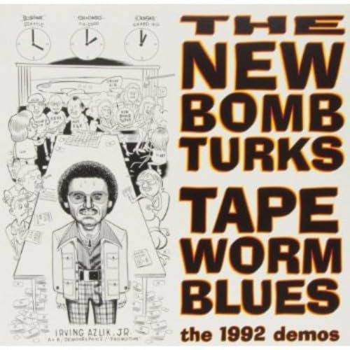 NEW BOMB TURKS - TAPEWORM BLUES - Vinyl Record 10 image 2