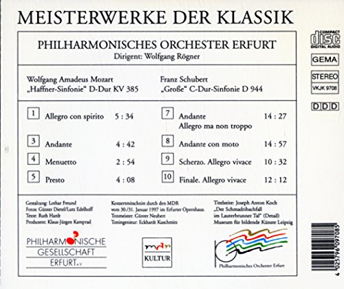 PHILHARMONISCHES ORC - MEISTERWERKE DER KLA - CD image 2
