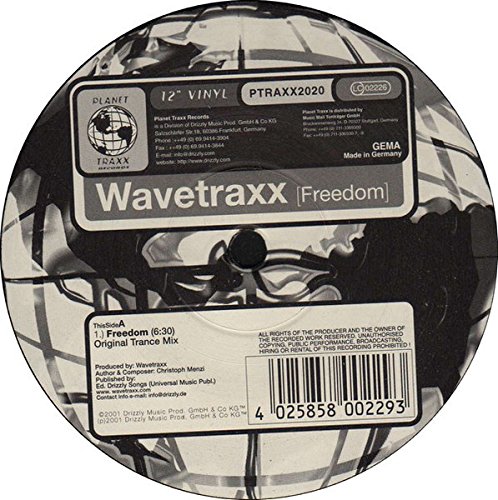 Wavetraxx - Freedom - Used Vinyl Record 12" image 1