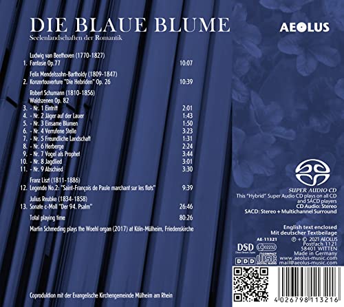 Die Blaue Blume - Landscapes Of The Soul In Romanticism - CD image 2