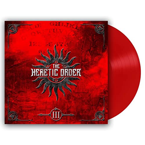 HERETIC ORDER - III (RED VINYL) - Vinyl Record image 1
