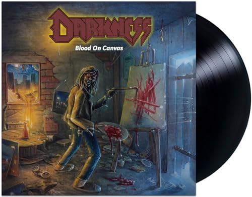 DARKNESS - BLOOD ON CANVAS - Vinyl Record image 1