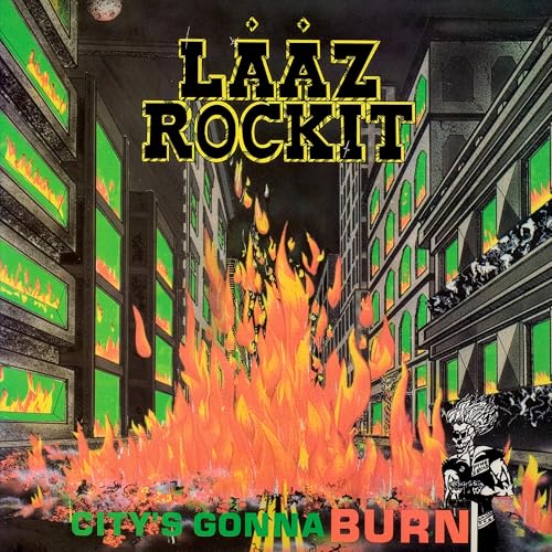 LAAZ ROCKIT - CITY'S GONNA BURN - Vinyl Record image 1