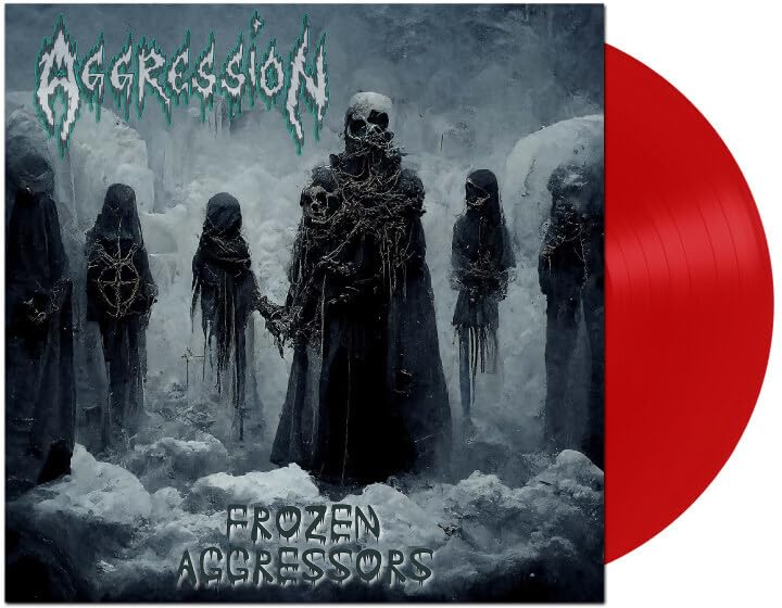AGGRESSION - FROZEN AGGRESSORS (RED VINYL) - Vinyl Record image 1