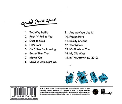 Status Quo - Quid Pro Quo - COMPACT DISC image 2