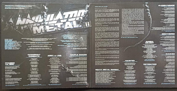 ANNIHILATOR - METAL II - Vinyl Record L.P. SET image 3
