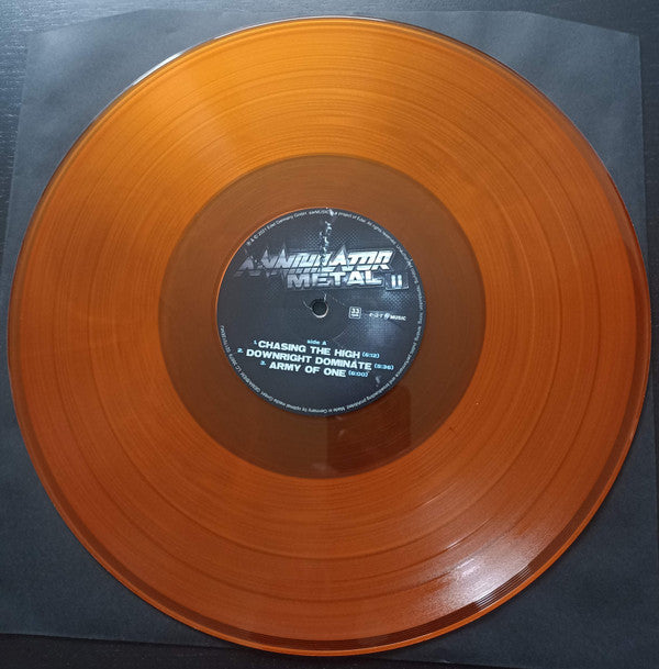 ANNIHILATOR - METAL II - Vinyl Record L.P. SET image 4