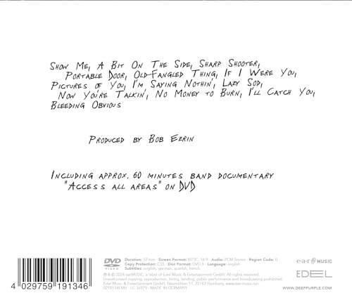 Deep Purple  - 1 - CD + DVD image 2