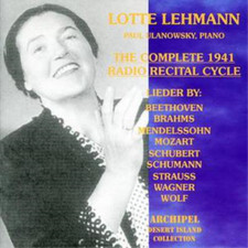 LEHMANN - THE COMPLETE 1941 RADI - CD image 1