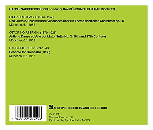 MUNICH PHILHARMONIC - KAPPERTSBUSCH CONDUCTS MUNICH - CD image 2