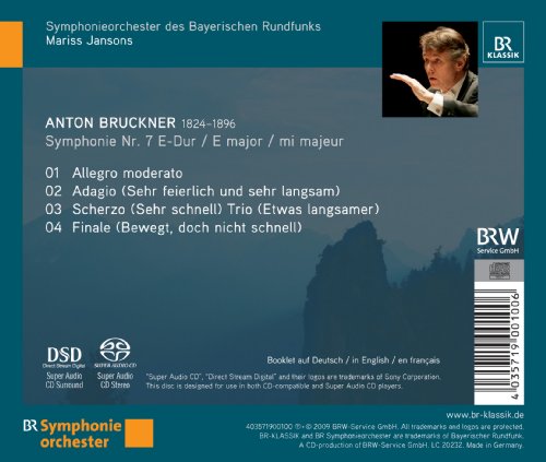 Anton Bruckner - Bruckner Symphonie Nr. 7 - CD image 2