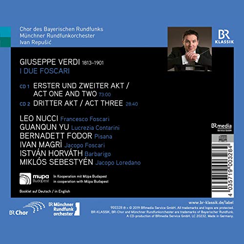 Leo Nucci - Giuseppe Verdi: I Due Foscari - CD image 2