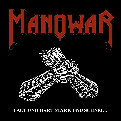 MANOWAR - LAUT UND HART STARK UND SCHNELL - CDS image 1