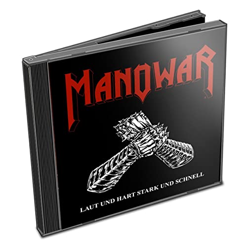 MANOWAR - LAUT UND HART STARK UND SCHNELL - CDS image 2