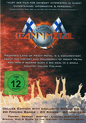 VARIOUS ARTISTS - PROMISED LAND OF HEAVY METAL (DVD + CD) - DVD
