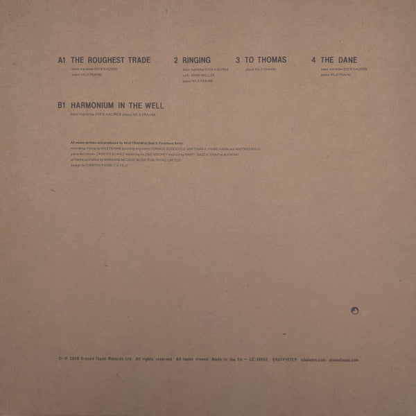 Nils Frahm - Encores 1 - Used Vinyl Record 12" image 2