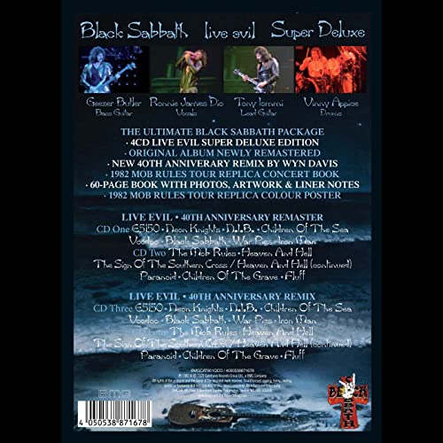 Black Sabbath - Live Evil - CD image 3
