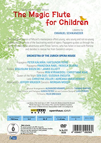 ORCHESTRA OF THE ZUR - MAGIC FLUTE FOR CHILDREN - DVD image 2