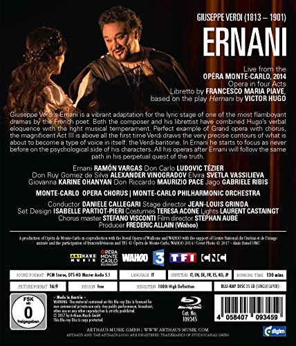 Ernani: Opera Monte Carlo (Callegari) - BLUR image 2