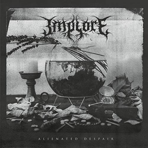 IMPLORE - ALIENATED DESPAIR - Vinyl Record (Coloured Vinyl) image 1
