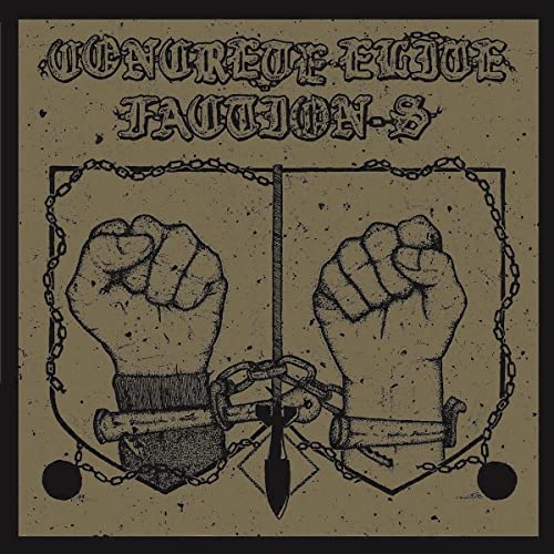 CONCRETE ELITE / FAC - SPLIT EP - Vinyl Record 7 image 1