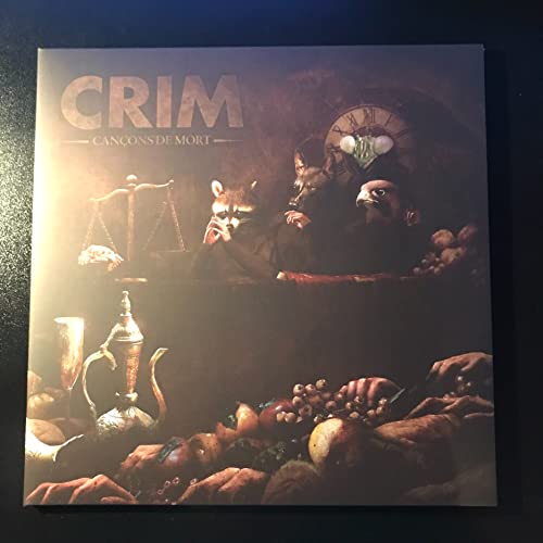 CRIM - CANCONS DE MORT (EVERGREEN & BROWN W/ GOLD SPLATTER VINYL) - Vin image 1