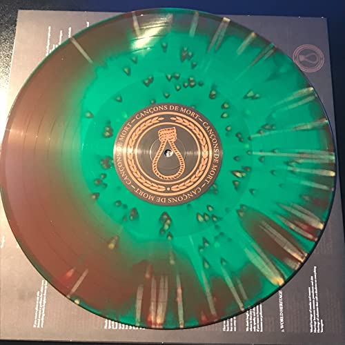 CRIM - CANCONS DE MORT (EVERGREEN & BROWN W/ GOLD SPLATTER VINYL) - Vin image 2