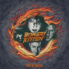 BONSAI KITTEN - LET IT BURN (TIGER-SPLASH VINYL) - Vinyl Record image 2