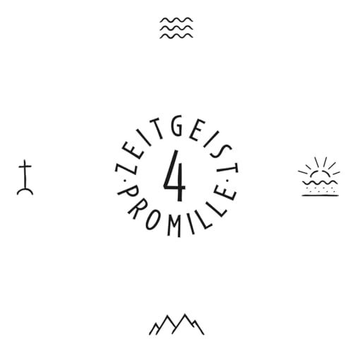 4 PROMILLE - ZEITGEIST (RED/BLACK MARBLED VINYL) - Vinyl Record image 2