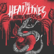 HEADLINES - HOMEWRECKER (BLACK W/ WHITE MARBLE VINYL) - Vinyl Record image 1