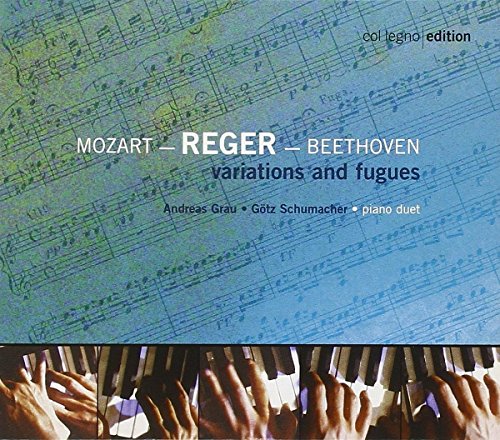 MOZART/REGER/BEETHOV - MOZART:VARIATIONS/FUGUES - CD image 1