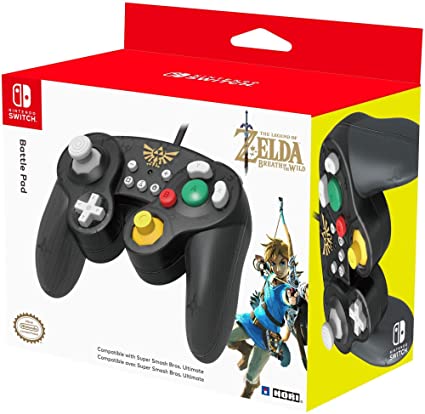Super Mario - Super Smash Bros Gamepad Zelda - Switch image 1