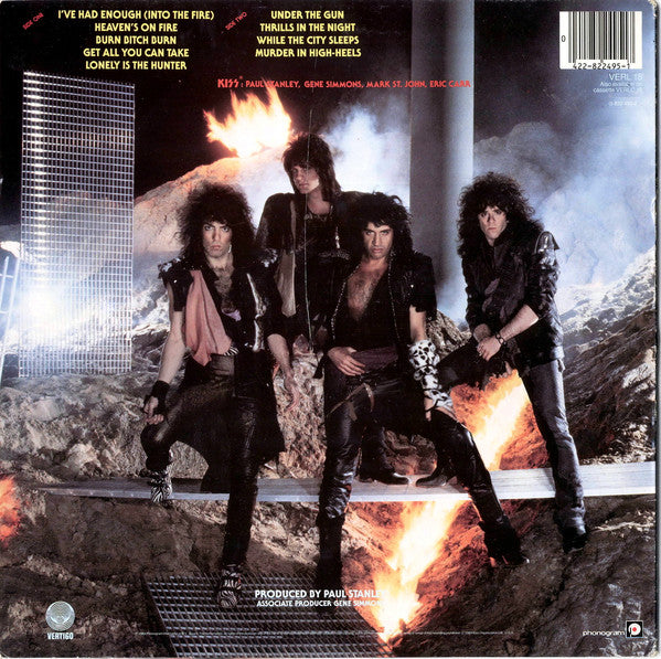 Kiss - Animalize - Used Vinyl Record image 2