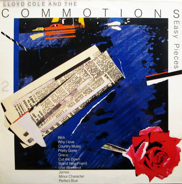 Lloyd Cole & The Com - Easy Pieces - Used Vinyl Record image 1