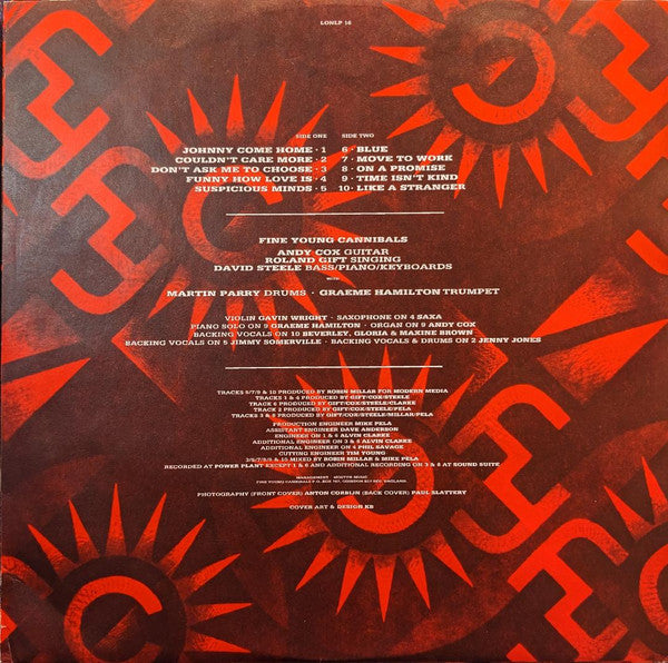 Fine Young Cannibals - Used Vinyl Record image 3