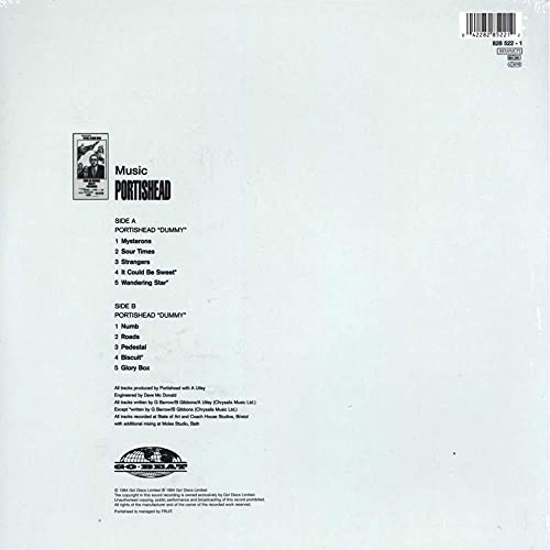 Portishead - Dummy - Vinyl Record 12 INCH RECORD image 2