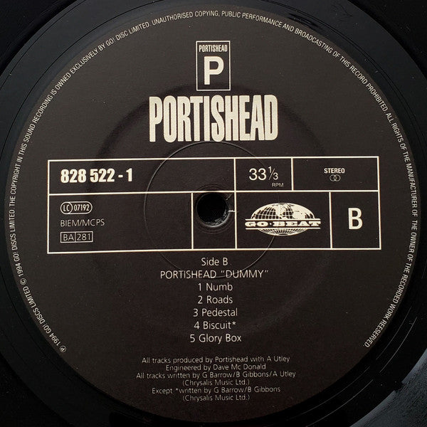 Portishead - Dummy - Vinyl Record 12 INCH RECORD image 4