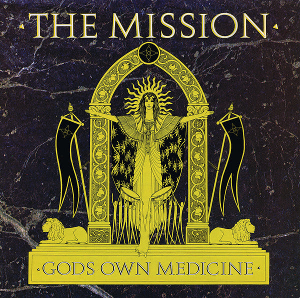 Mission - Gods Own Medicine - Used Vinyl Record image 1