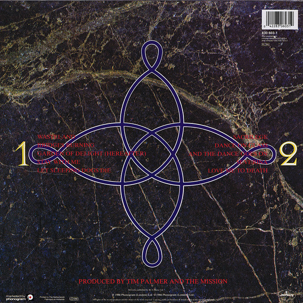 Mission - Gods Own Medicine - Used Vinyl Record image 2