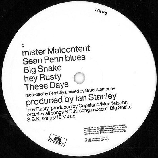 Lloyd Cole & The Com - Mainstream - Used Vinyl Record image 4